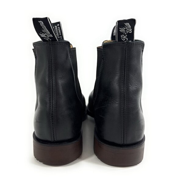 RM Williams Mens Comfort Chelsea Boots Size UK 11 G US 12 Black Rubber Sole - Picture 4 of 16